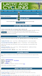 Mobile Screenshot of lacticacidcycling.org